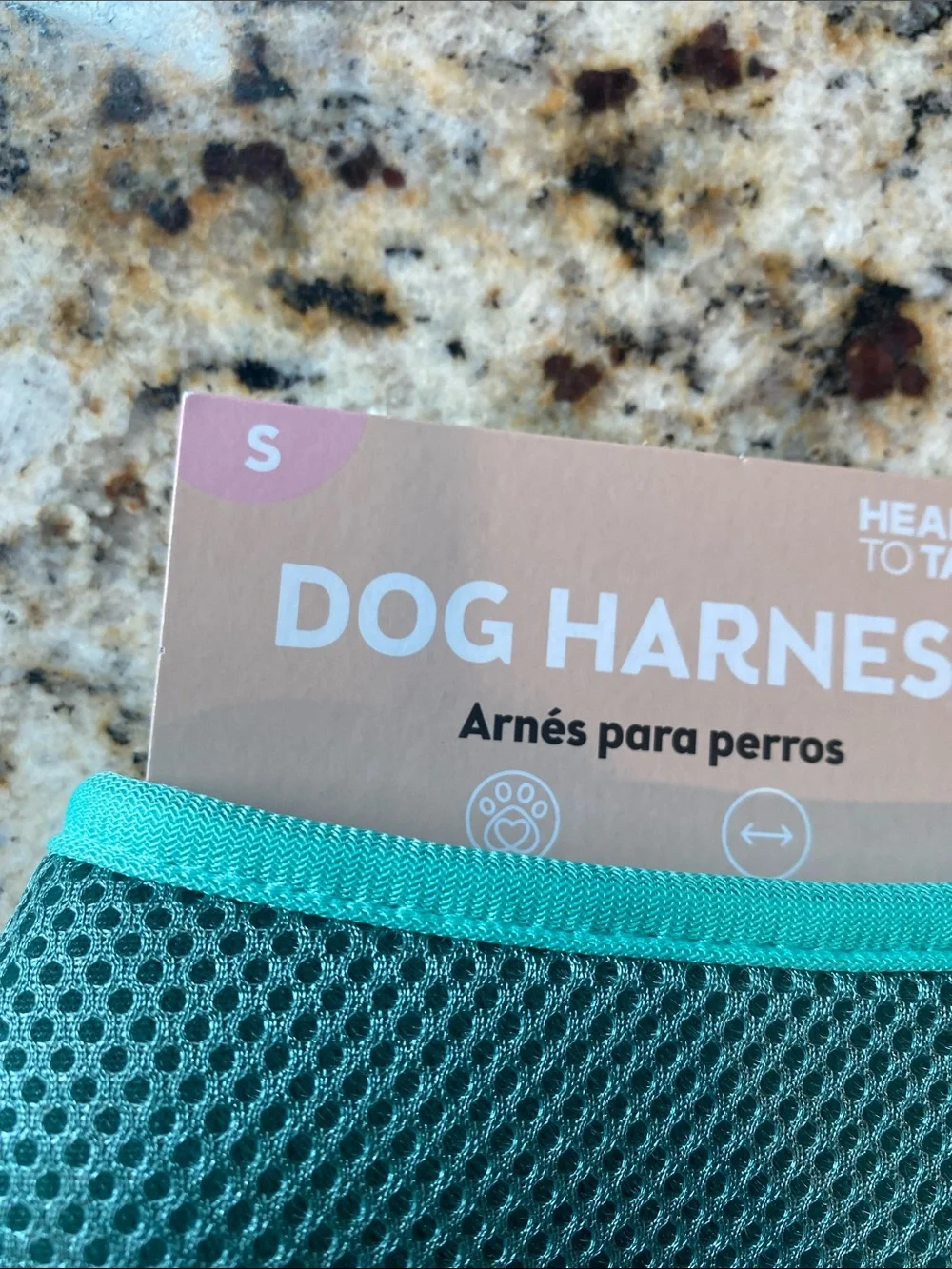Mint Green Mesh Dog Harness - Heart to Tail